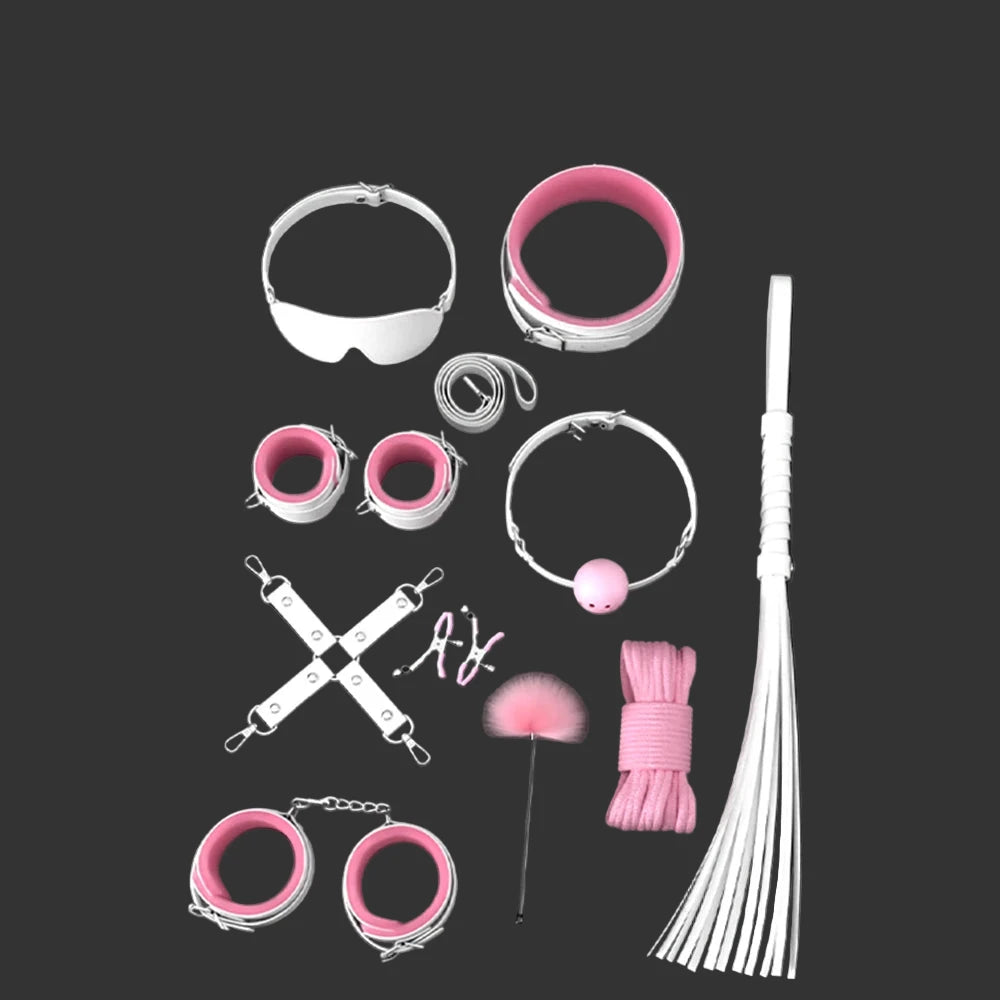 Ensemble de menottes pour couples BDSM